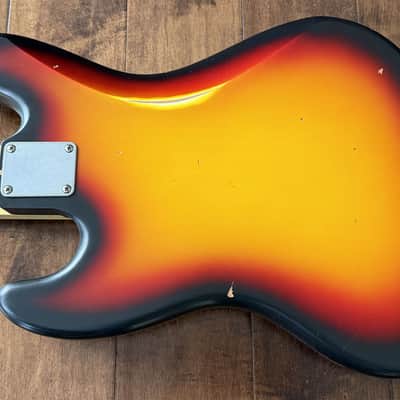 Nash Bass Model JB-5 3-Tone Sunburst 5-String Lollar Pickups NG6208 image 10