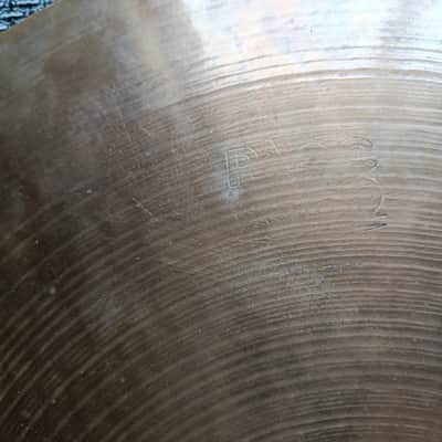 1977 Paiste 2002 crash 16" medium hi-hat 970g image 4