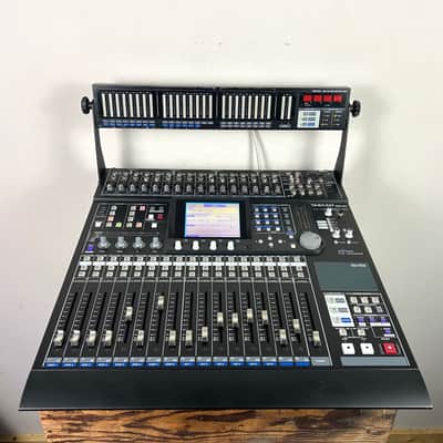 Tascam DM-24 Digital Mixer w/ MU-24 Meter Bridge - Black | Reverb