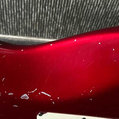 1959 Fender Stratocaster Candy Apple Red Refin Original Parts Sounds Magical image 9