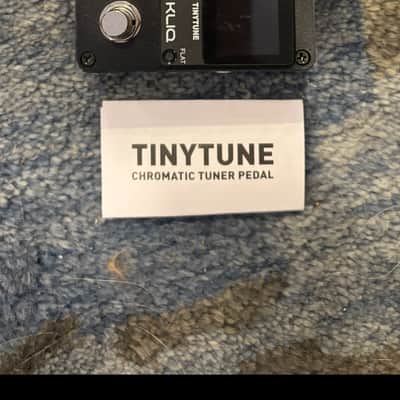 Kliq Tiny Tune Chromatic Tuner Pedal 2020 - Black image 2