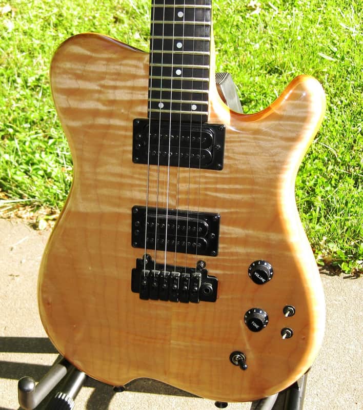 Carvin Holdsworth H2T Signature Natural Flametop w/ OHSC (hear it!) image 1