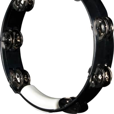Rhythm Tech TRUE COLOURS TAMBOURINE 10" TC4010 - Black image 4