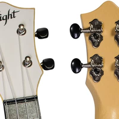Flight TUS35 White Travel Soprano Ukulele - plastic and a laminate linden top - white image 8