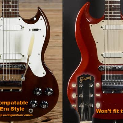 Gibson Melody Maker SG Style White Pickguard 1968-1982 1 Pickup image 7