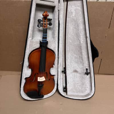 Unbranded 4/4 Full Size Violin Outfit – Used, Good Condition w/ Bow & Case image 1