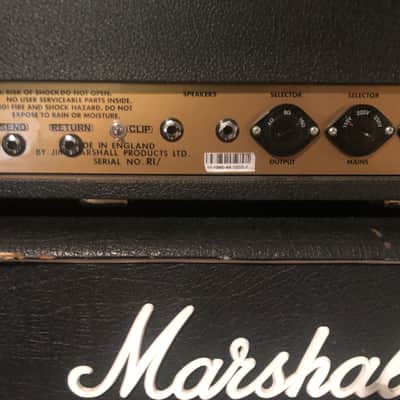 Marshall JMP Modded Marshall Hopkins Pandora High Gain 1998 Black / Gold image 5