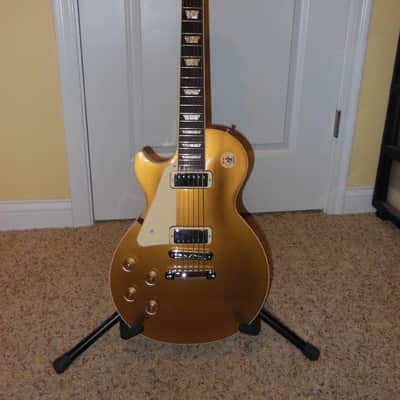 Left Handed Gibson Les Paul Deluxe 2012 Goldtop Limited Edition image 5