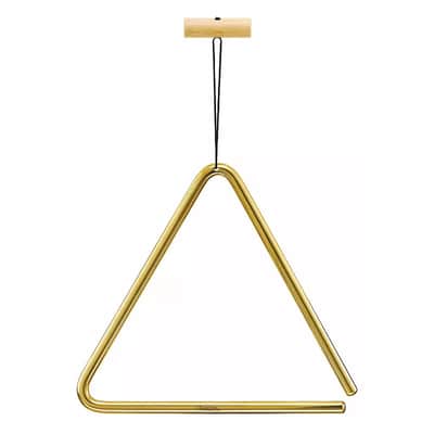 Meinl TRI20-B Solid Brass 8" Triangle with Beater