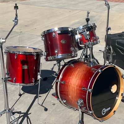 Mixed Mapex, Tama, Yamaha, SKB, DW 5000 1990-2024 - Different lacquer finishes image 4