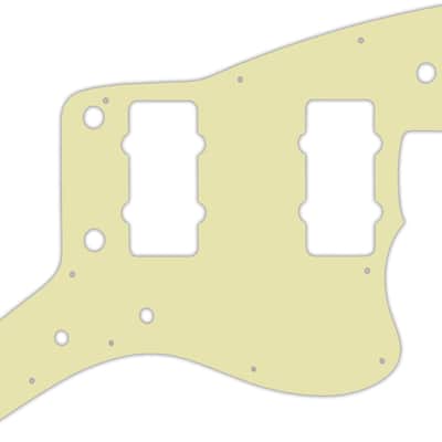 WD Custom Pickguard For Fender American Professional Jazzmaster #34S Mint Green Solid