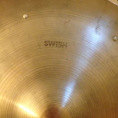 Zildjian 14" Avedis Swish 1980s Bronze image 2