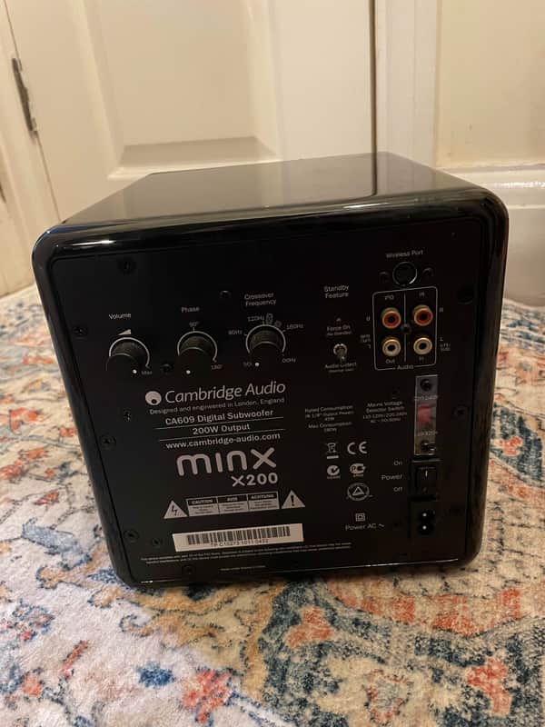 Cambridge Audio Minx X200 Digital Subwoofer CA609 | Reverb
