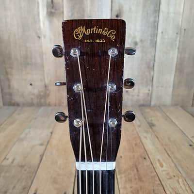 Martin D-28 Herringbone (HD-28) 1946 No Cracks, original finish, fresh neck reset and refret- Natural image 5