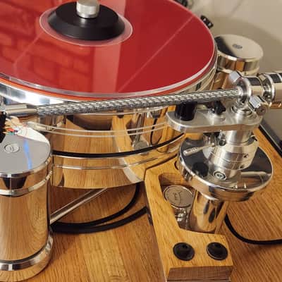 MINT Acoustic Solid "EDITION" Turntable + WTB 213 Arm + Quintet Black S + Custom Plinth/Dust Cover image 13