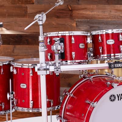 YAMAHA PHOENIX PHX 6 PIECE DRUM KIT, TEXTURED RED GARNET image 18