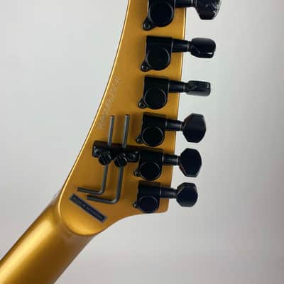 Kramer SM-1H Buzz Saw - Gold Like new, Floyd, Single Humbucker. Ebony board, case available but not included. image 13