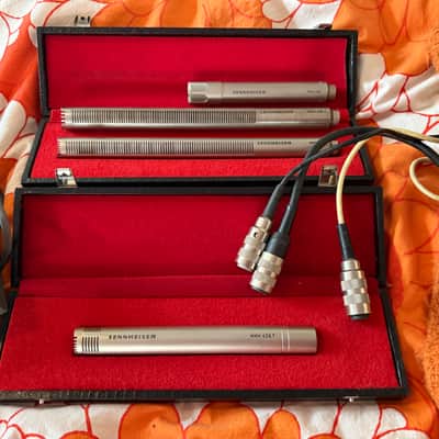 4 ( four ) Sennheiser MKH microphones + PSU / SUPERB sound!! image 3