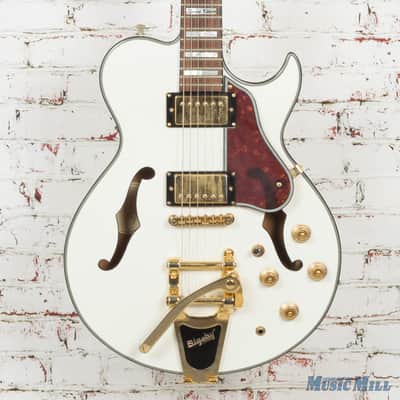 Samick Greg Bennett Royale RL4 Semi-Hollow Electric Guitar White