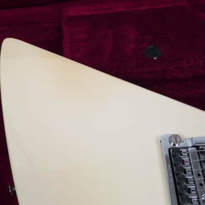 1984 Gibson Explorer - Alpine White - Kahler & Triangle Knob Pattern - James Hetfield Style image 8