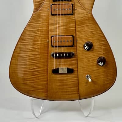 Jesselli Guitars “3-Piece Special” Flame Maple. Fully Hollow & Carved 2021 / NEW (Authorized Dealer) image 3