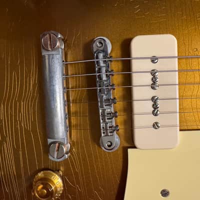 Gibson Custom Shop Wildwood Spec Murphy Lab 1956 Les Paul Goldtop Reissue Light Aged image 15