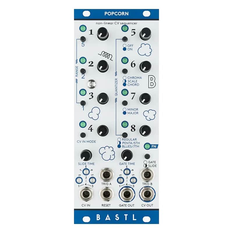 BASTL Instruments Popcorn Non-Linear CV Sequencer image 2