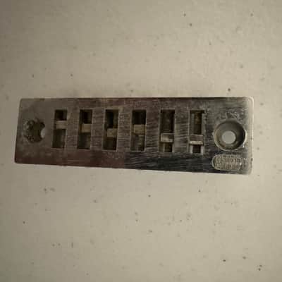 Gibson Schaller Harmonica Bridge SG Les Paul and many more 1970s - Chrome image 2