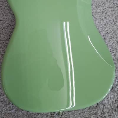 Mint Fender Player II Precision Bass guitar, Maple Fingerboard, Birch Green - MIM image 4