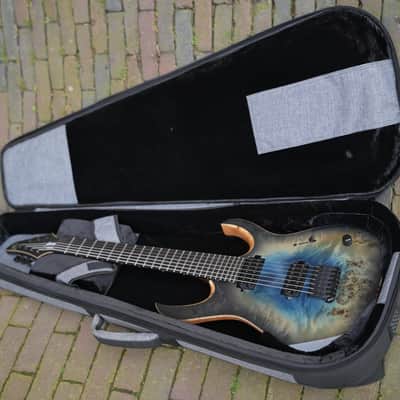Mayones Duvell Elite 7, Schaller Hannes Bridge - Galaxy Blue Gloss image 12