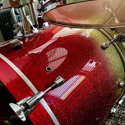 ♚TIMEWARP !♚YAMAHA Maple Custom ABSOLUTE NOUVEAU*Rock Kit♚APPLE SPARKLE♚13/16/22 image 10