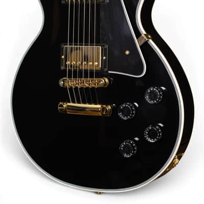 Gibson Custom Les Paul Custom 25 1/2 Scale Ebony Gloss GH image 6