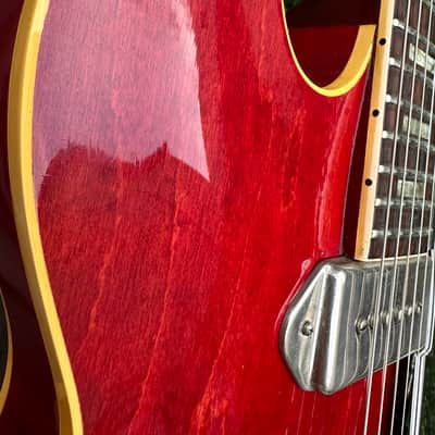 1963 Gibson ES-330TDC - Cherry - Big Neck! image 6