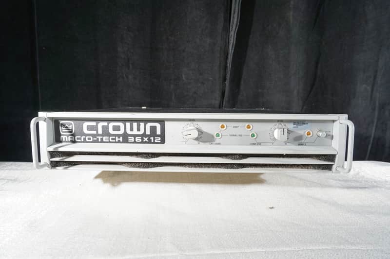 Crown Macro-Tech 36x12 Dual Power Amplifier image 1