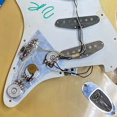 Fender Stratocaster 1976 - Blonde see trough body, Rosewood Fingerboard image 17
