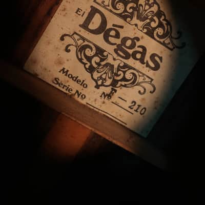 Vintage 1970s El Degas 12 String Acoustic Guitar Low Action Plays Nice MIJ Dreadnought Clone image 5