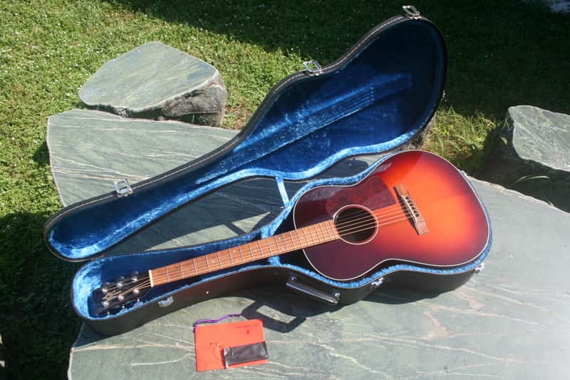 1998 Alvarez Yairi "Gibson LG-3 style" G-1F Acoustic Guitar Sunburst+Original Hard Case and more image 1