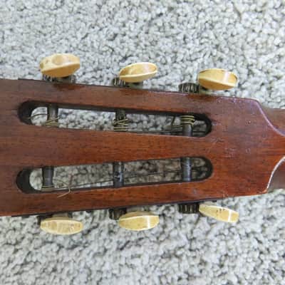 Vintage 1920s Regal Vega Parlor Acoustic Guitar Ditson Lakeside Washburn Rare image 12