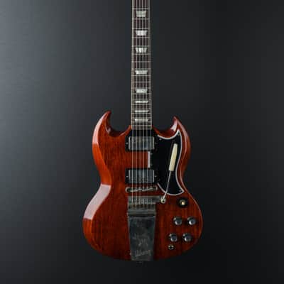 Gibson Custom Shop 1964 SG Standard Reissue w/Maestro Vibrola - Cherry Red image 3