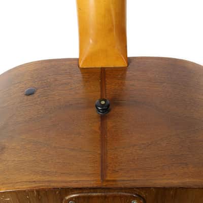 Vintage 1972 Ernie Ball Earthwood Acoustic Bass Guitar Natural Finish image 9
