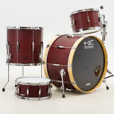 TreeHouse Custom Drums Vintage Pro Club Drumset 13-16-24-SD image 5