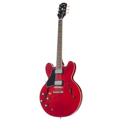 Epiphone Inspired by Gibson ES-335 Lefthand Cherry - Lefthand Semi Acoustic Guitar image 1