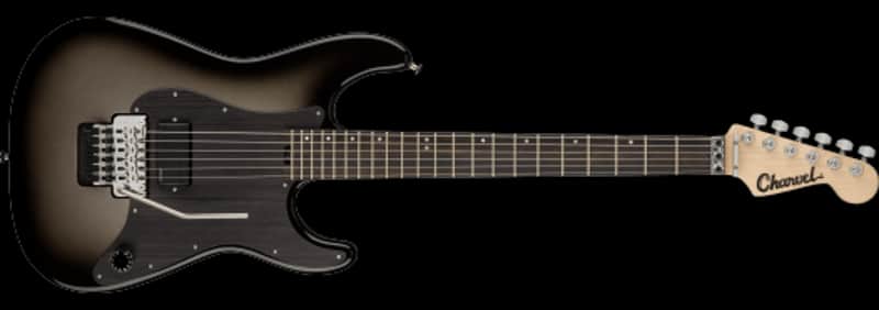Charvel Phil Sgrosso Signature Pro-Mod So-Cal Electric Guitar Style 1 H FR E, Ebony Fingerboard, Silverburst image 1