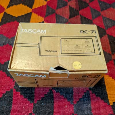 TASCAM RC-71 Remote Control TESTED (For TASCAM 22-4, 32, 34B, 42, 42N, 44, 44OB, 48, 48-OB, & 34B / 112, 122 MKII, 122, 133 & 234) image 2
