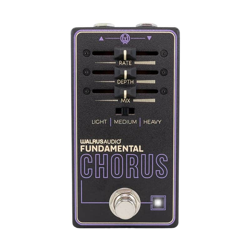 Walrus Audio Fundamental Chorus 2023 - Present - Black / Purple image 1