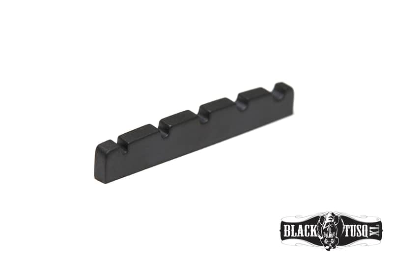 Graph Tech PT-1425-00 BLACK TUSQ XL 1-7/16" B-to-G Slotted Bass Nut - 5-String image 1