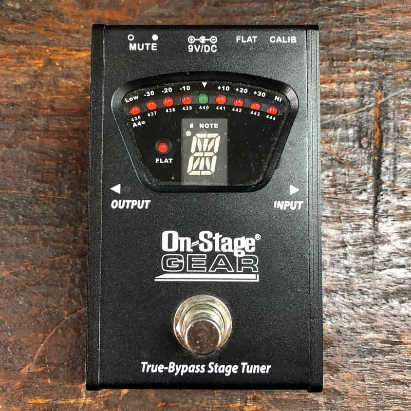 On-Stage GTA7800 True Bypass Pedal Tuner image 1