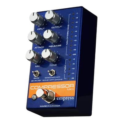 Immagine Empress Effects Compressor MKII Guitar Effect Pedal - Blue - 2