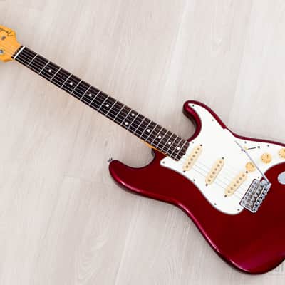 2008 Fender DiMarzio Collection Stratocaster '62 Vintage Reissue ST62-DMC Candy Apple Red, Japan CIJ image 12