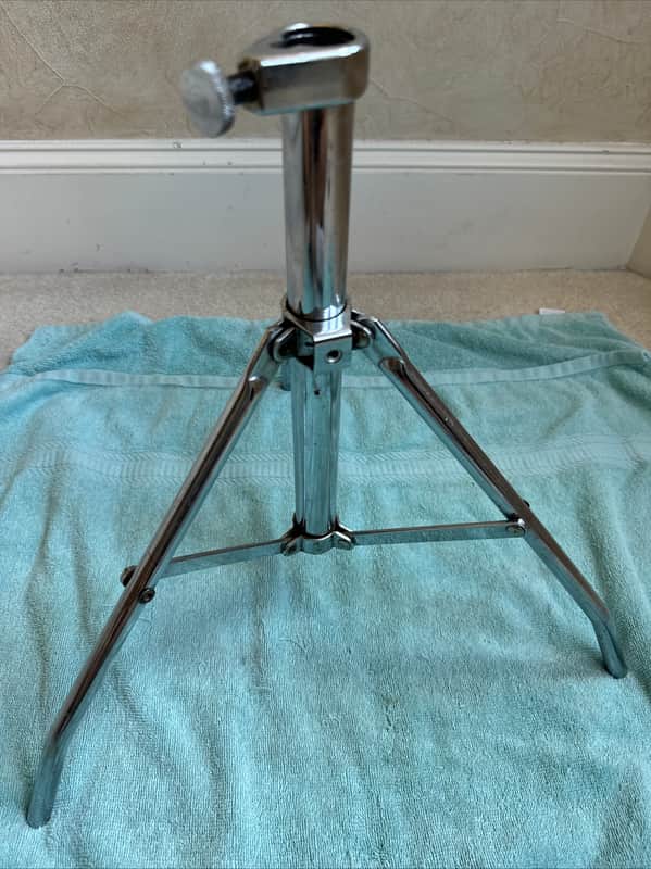 Ludwig Vintage Drum Throne 3 Leg Base Part - Lot #4 70s 80s - Chrome image 1